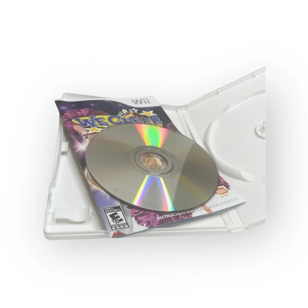 Nintendo Wii 🜸 We Cheer Game 🜸 Original Case 🜸 Instruction Booklet 🜸 Tested